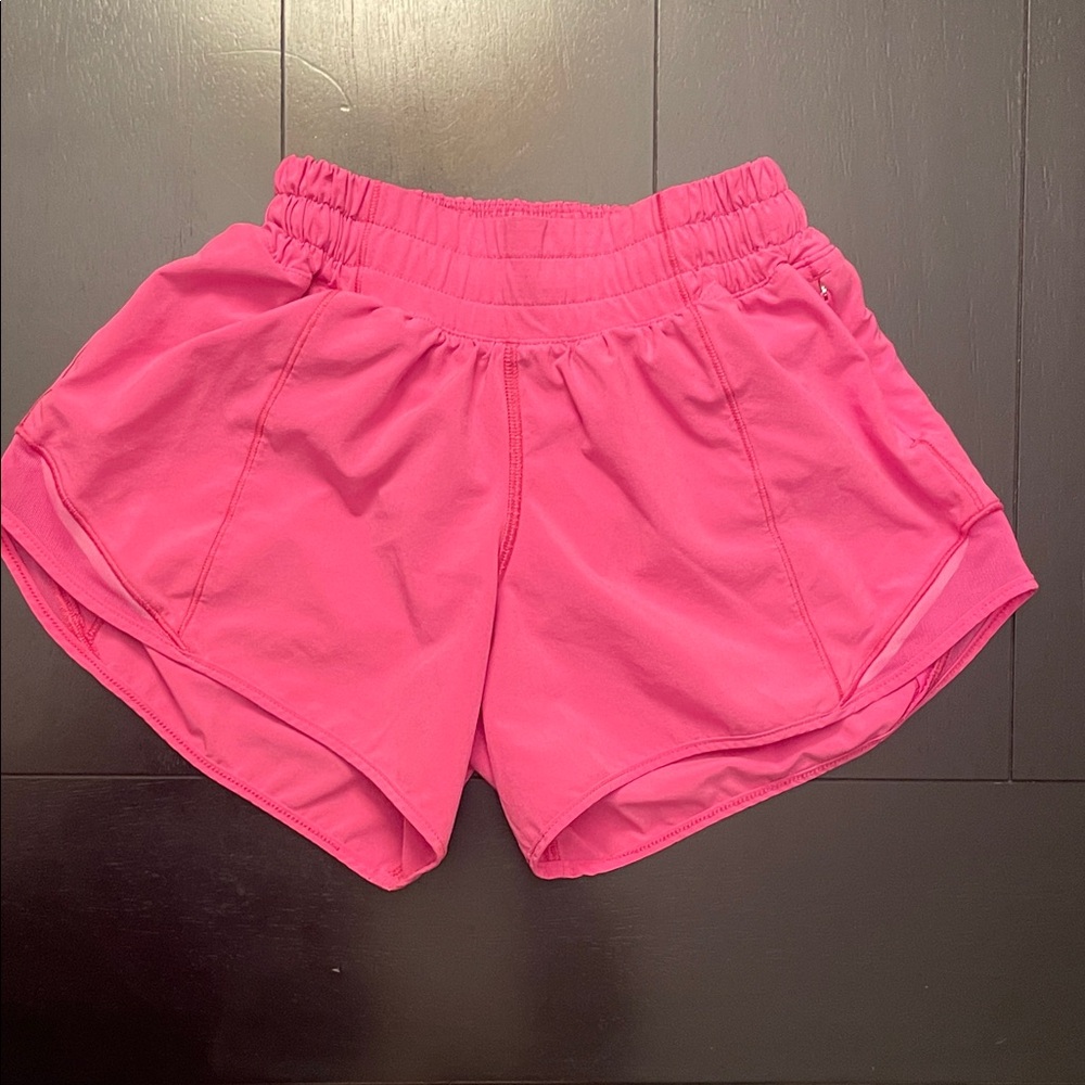 Women’s Lululemon Hotty Hot Low Rise Shorts.